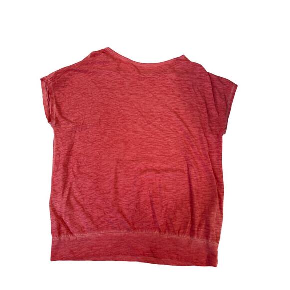 Lane Bryant Pink Burnout Tee Shirt Women’s 26/28 Plus Size Lightweight Stretch - Picture 3 of 3